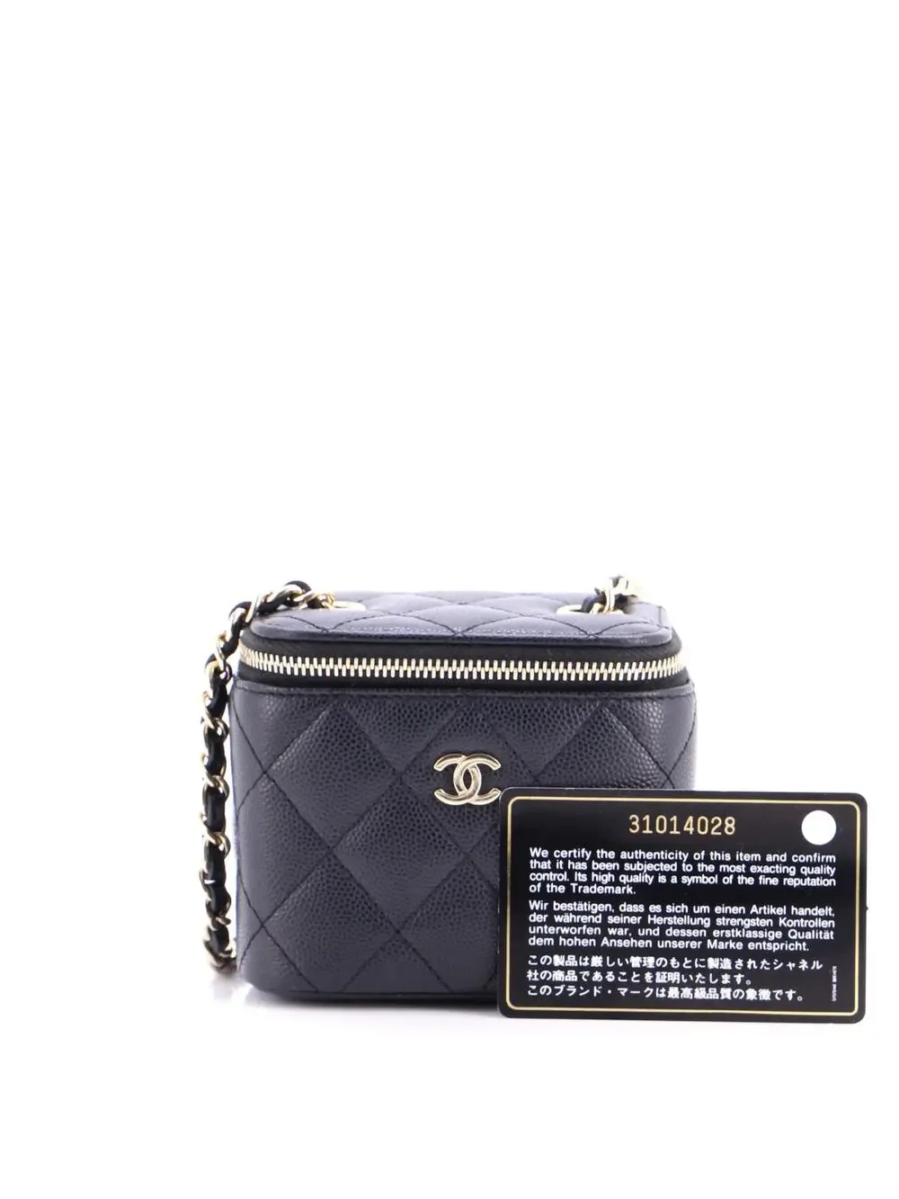 Chanel Classic Vanity Case With Chain #230138C39B